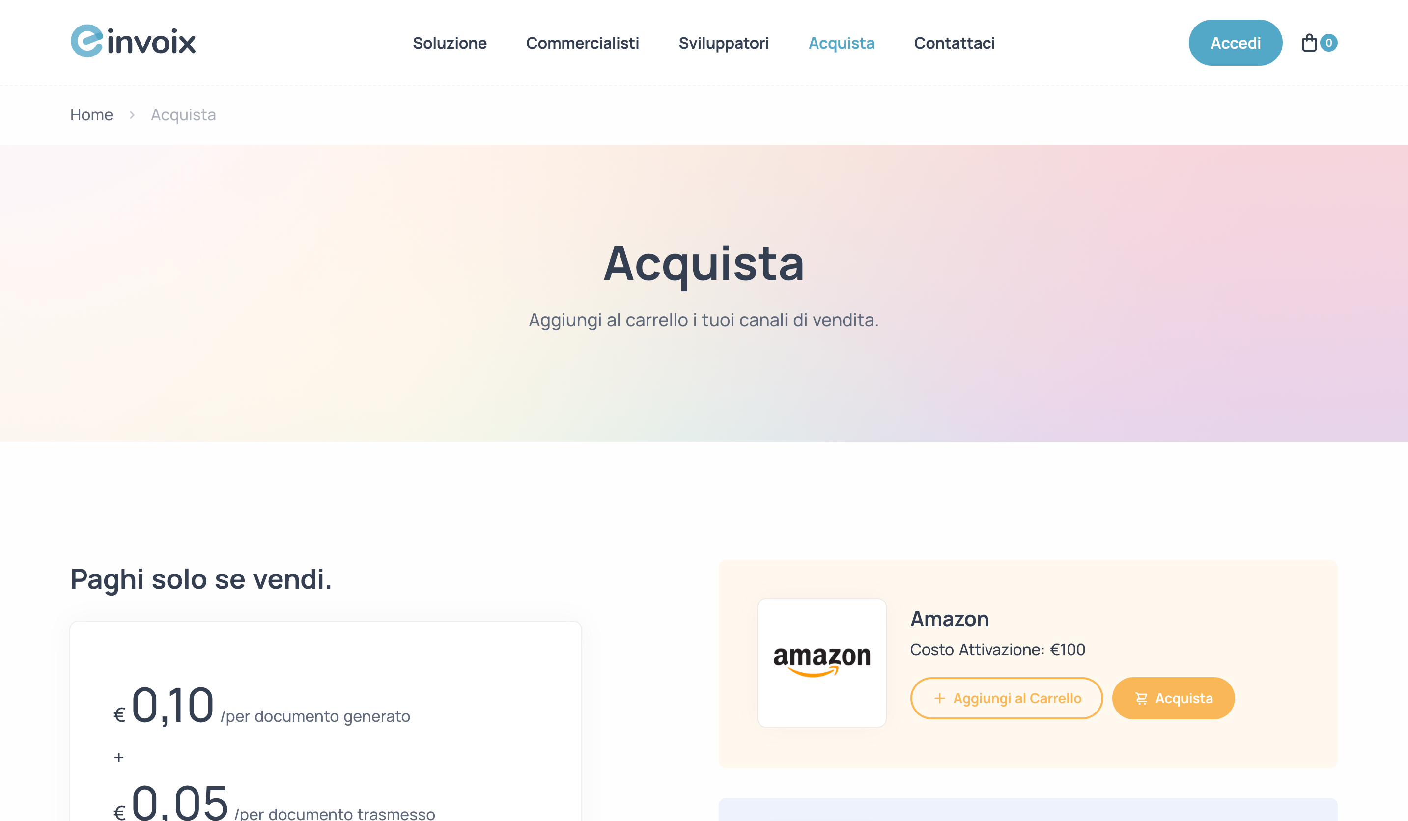 Guida Einvoix | Vai allo shop